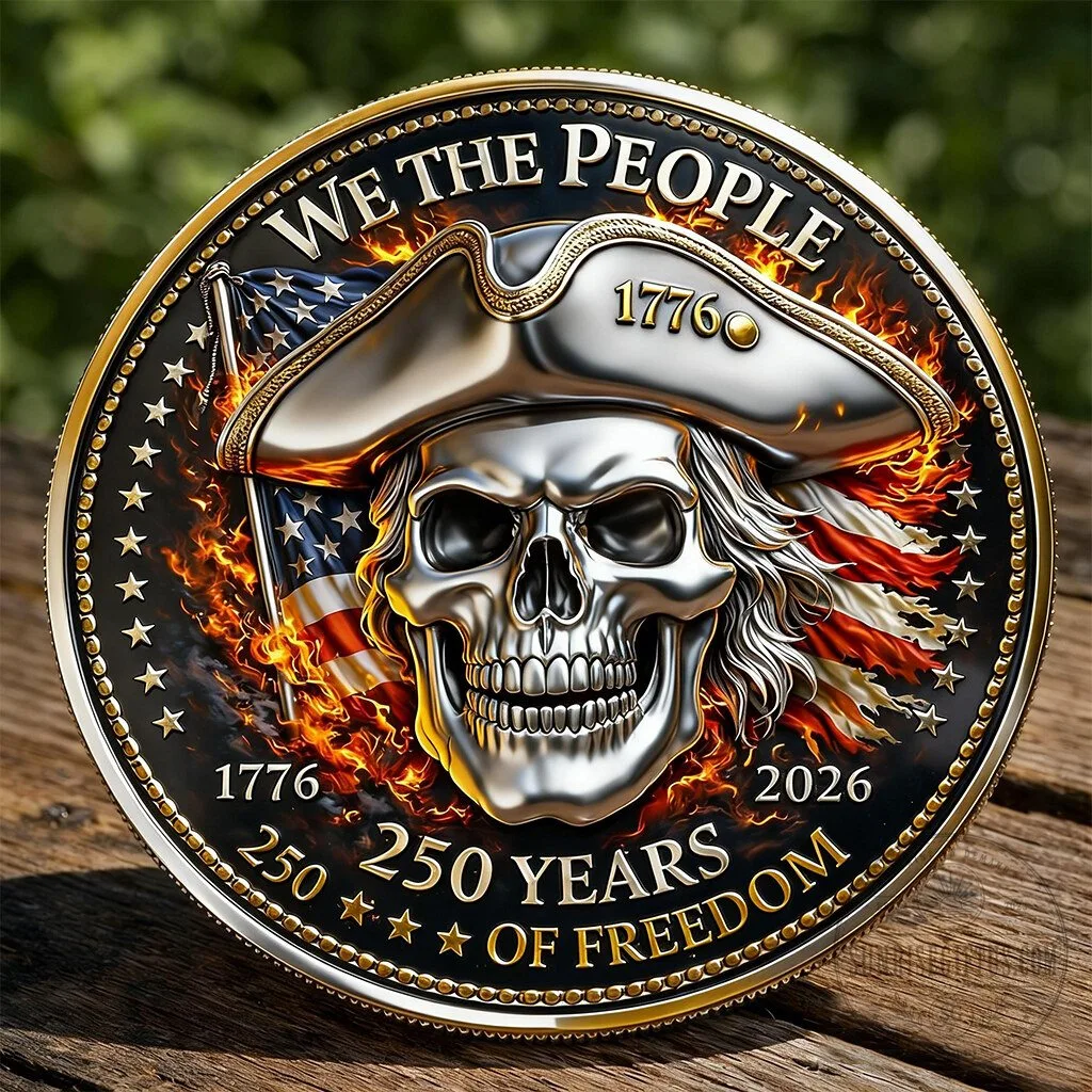 We The People 250 Years of Freedom 1776-2026 Commemorative Coin