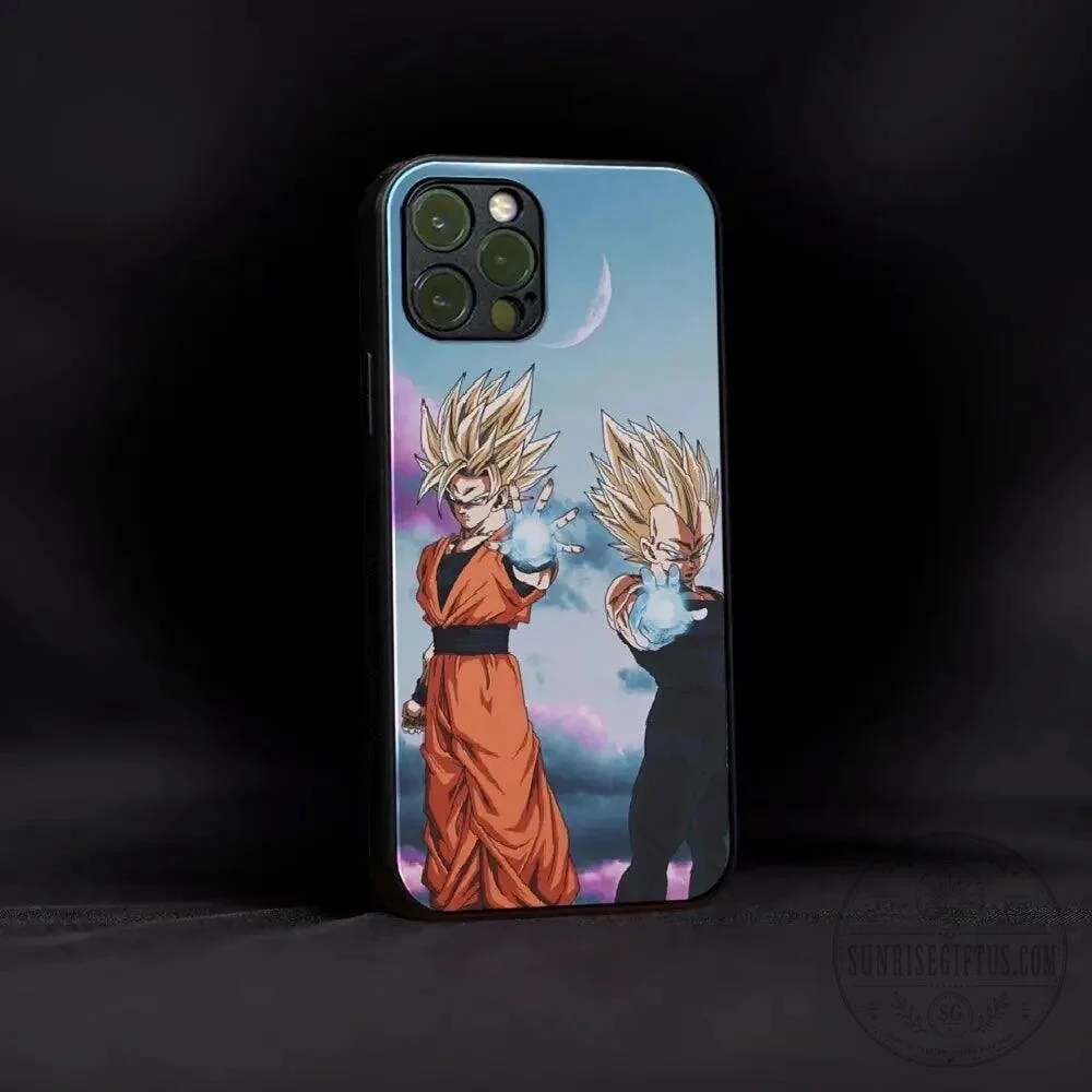 Dragon Ball Z Super Saiyan Goku and Vegeta Anime Phone Case