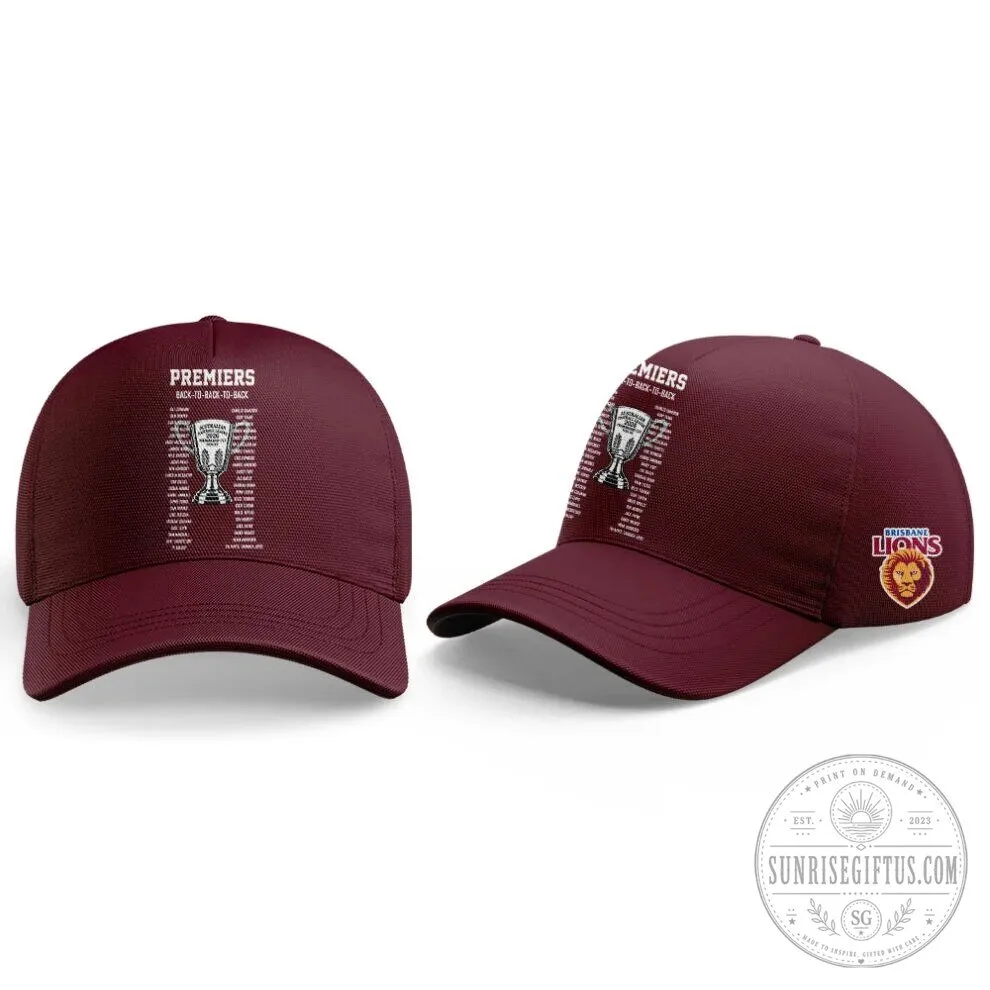 Brisbane Lions AFL 2026 Premiership Champions Commemorative Polo Shirt 8 Brisbane Lions AFL 2026 Premiership Champions Commemorative Polo Shirt