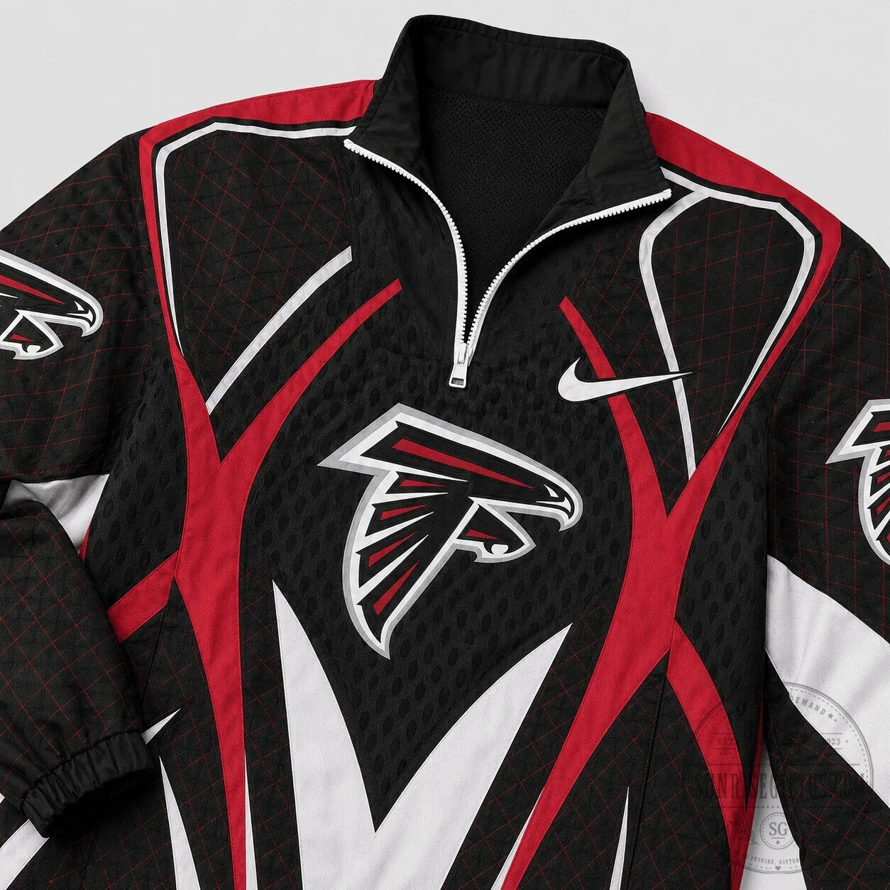 Atlanta Falcons National Football League Quarter Zip Jacket