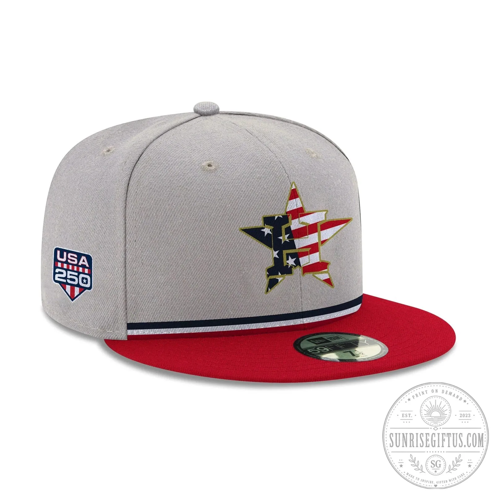 Jose Altuve Houston Astros USA 250 Fourth of July Baseball Cap Hat