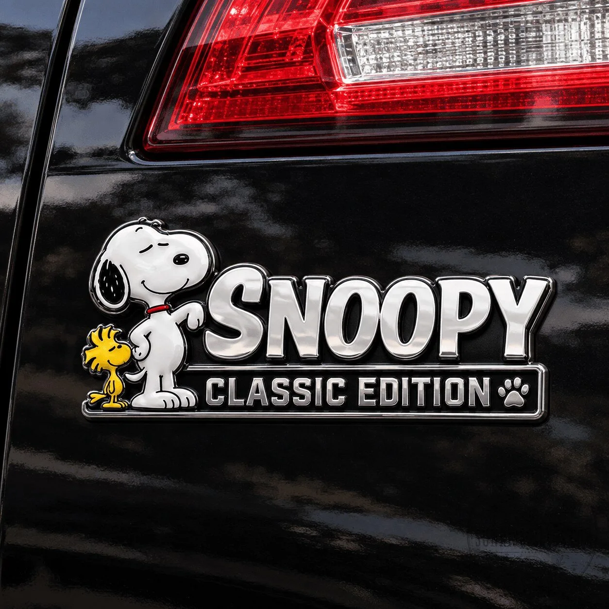 Snoopy Classic Edition Car Emblem Badge Decal 1 Snoopy Classic Edition Car Emblem Badge Decal