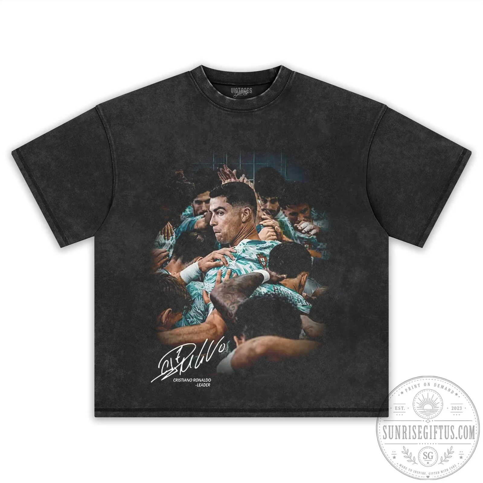 Cristiano Ronaldo Portugal Football Celebration Graphic T-Shirt 12 Cristiano Ronaldo Portugal Football Celebration Graphic T-Shirt