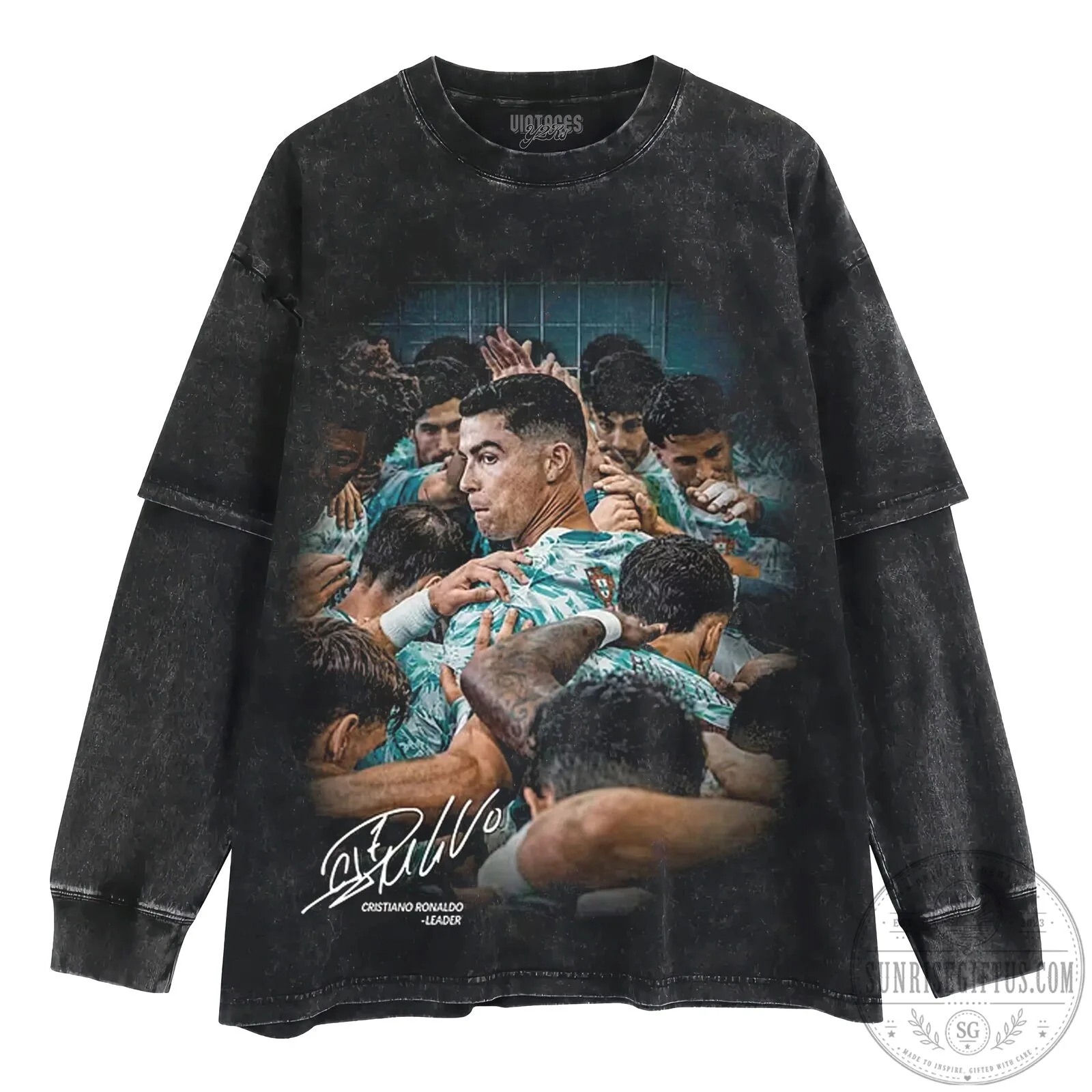 Cristiano Ronaldo Portugal Football Celebration Graphic T-Shirt 14 Cristiano Ronaldo Portugal Football Celebration Graphic T-Shirt