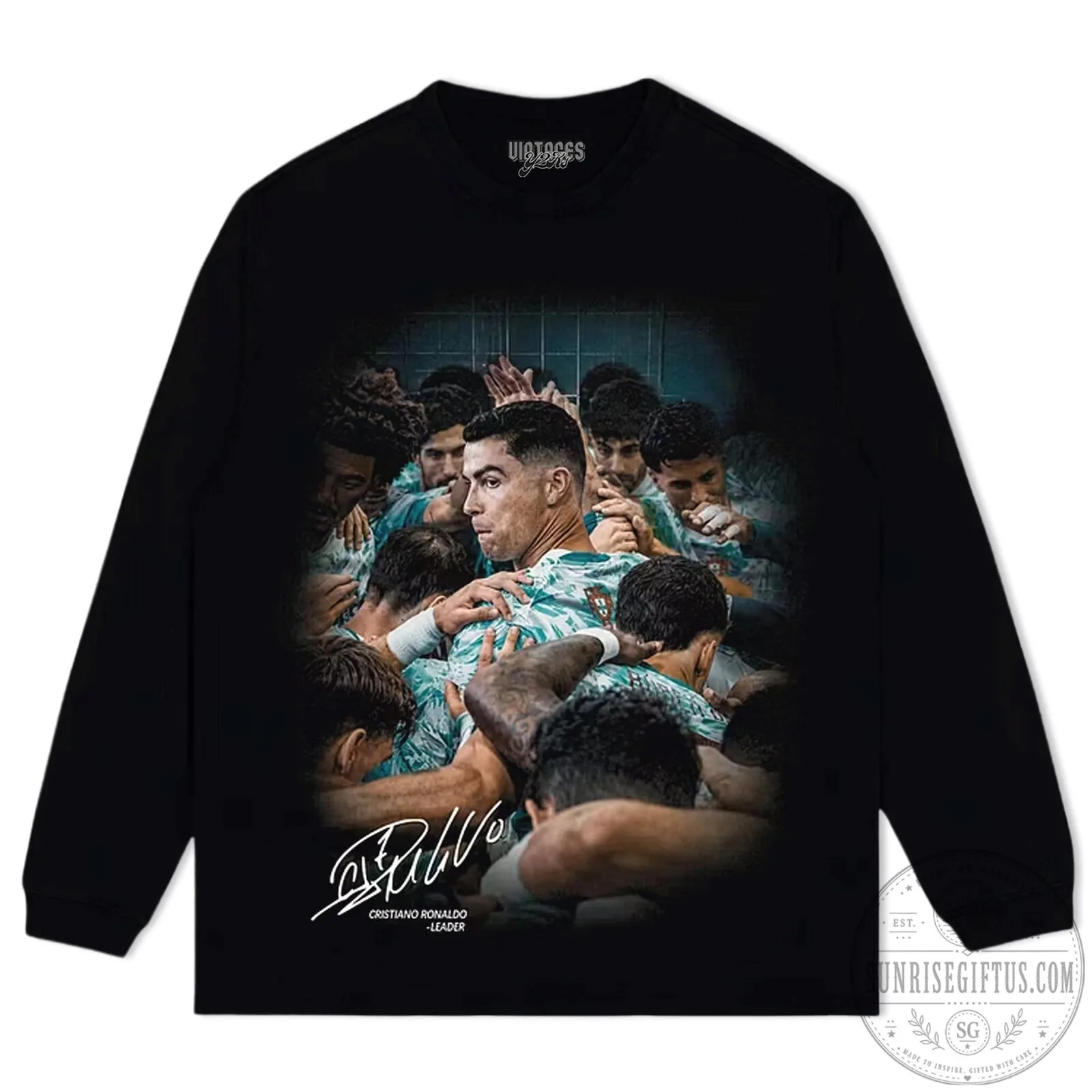 Cristiano Ronaldo Portugal Football Celebration Graphic T-Shirt 15 Cristiano Ronaldo Portugal Football Celebration Graphic T-Shirt