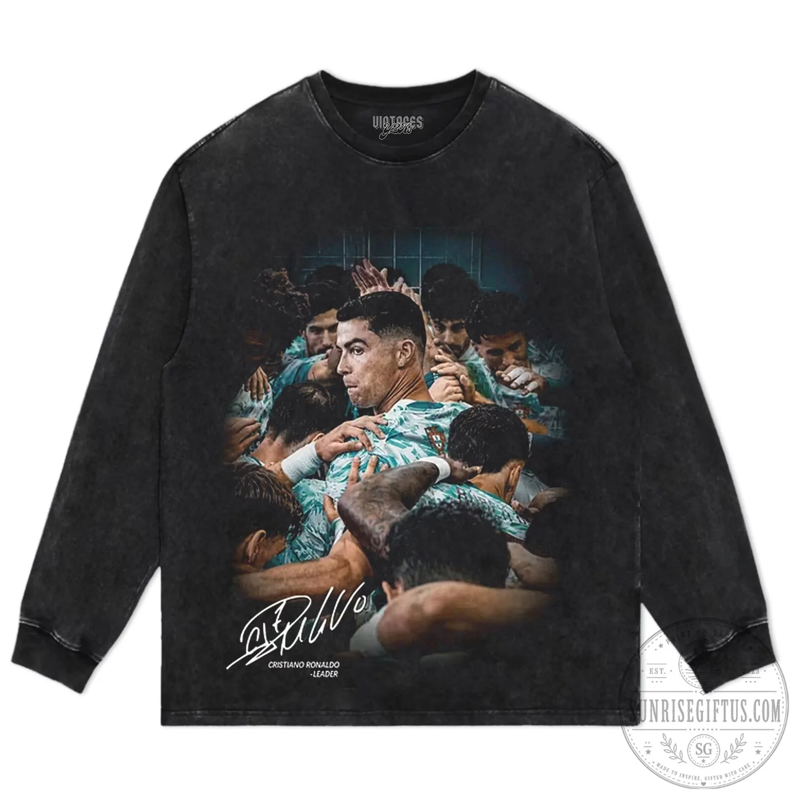 Cristiano Ronaldo Portugal Football Celebration Graphic T-Shirt 16 Cristiano Ronaldo Portugal Football Celebration Graphic T-Shirt