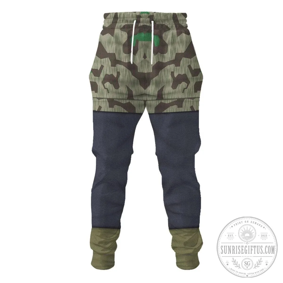 German Parachutist Splinter Pattern Camouflage Combat Uniform Hoodie 23 German Parachutist Splinter Pattern Camouflage Combat Uniform Hoodie