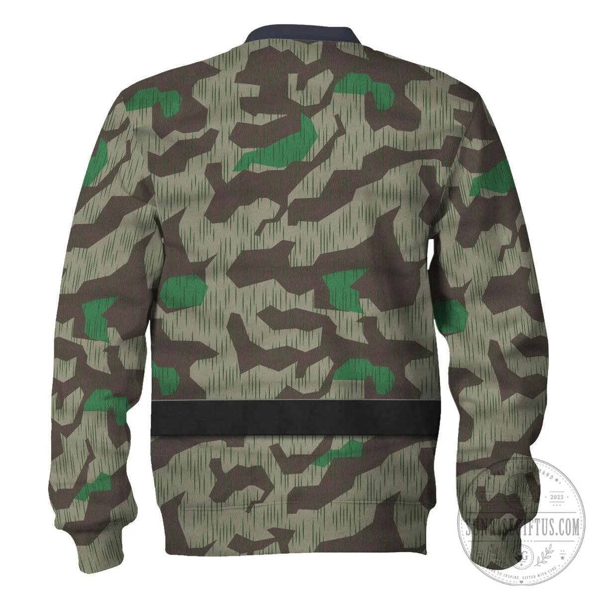 German Parachutist Splinter Pattern Camouflage Combat Uniform Hoodie 26 German Parachutist Splinter Pattern Camouflage Combat Uniform Hoodie