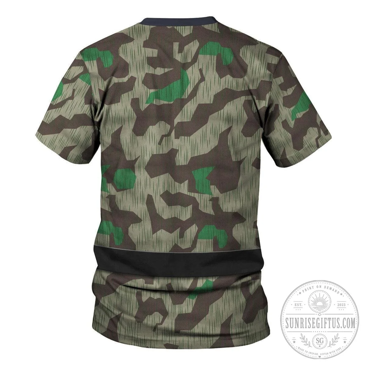 German Parachutist Splinter Pattern Camouflage Combat Uniform Hoodie 27 German Parachutist Splinter Pattern Camouflage Combat Uniform Hoodie