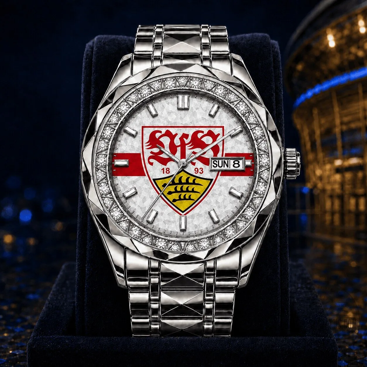 VfB Stuttgart Bundesliga Football Club Mens Luxury Watch 5 VfB Stuttgart Bundesliga Football Club Mens Luxury Watch