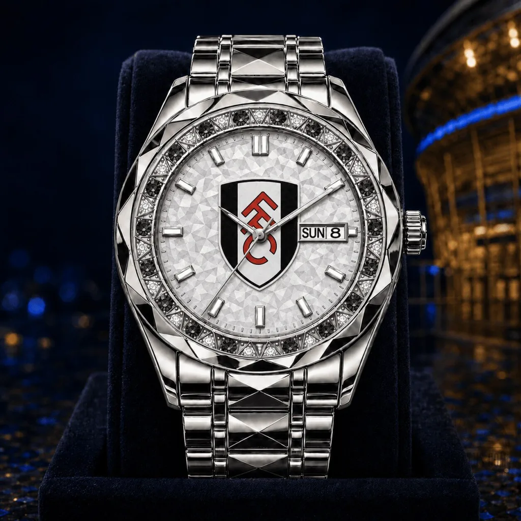 Fulham Football Club English Premier League Team Logo Luxury Watch Fulham Football Club English Premier League Team Logo Luxury Watch