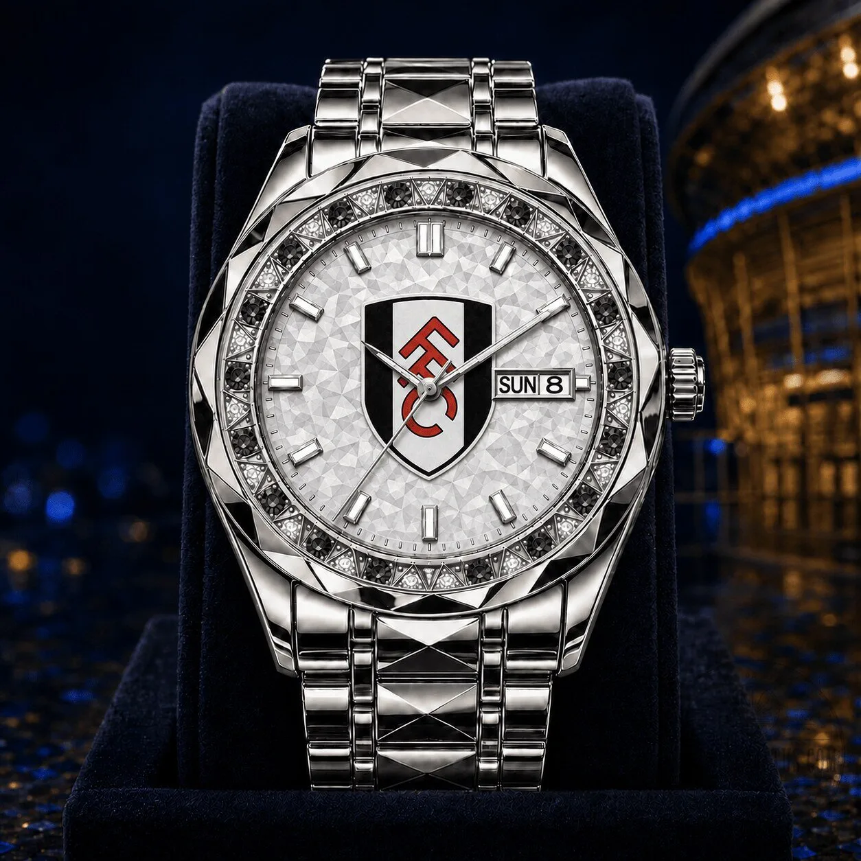 Fulham Football Club English Premier League Team Logo Luxury Watch 1 Fulham Football Club English Premier League Team Logo Luxury Watch