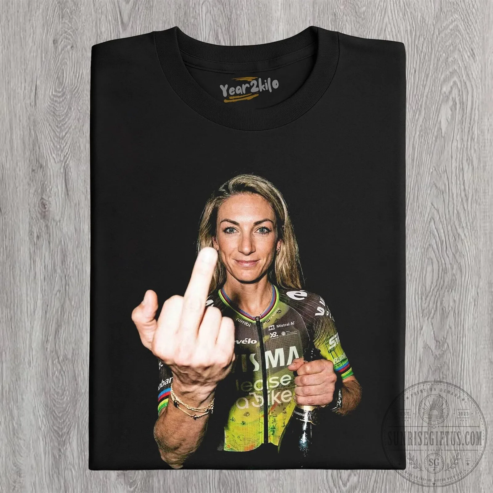 Pauline Ferrand-Prévot Tour de France Women's Cycling T-Shirt 14 Pauline Ferrand-Prévot Tour de France Women