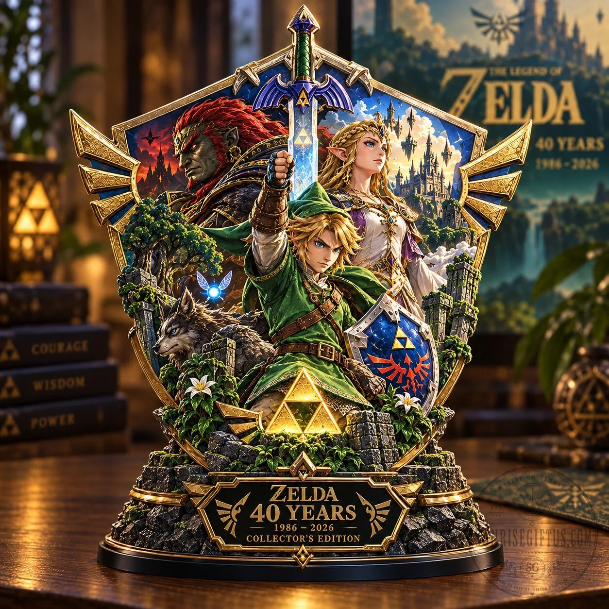 The Legend of Zelda 40th Anniversary Collector's Edition Resin Figurine