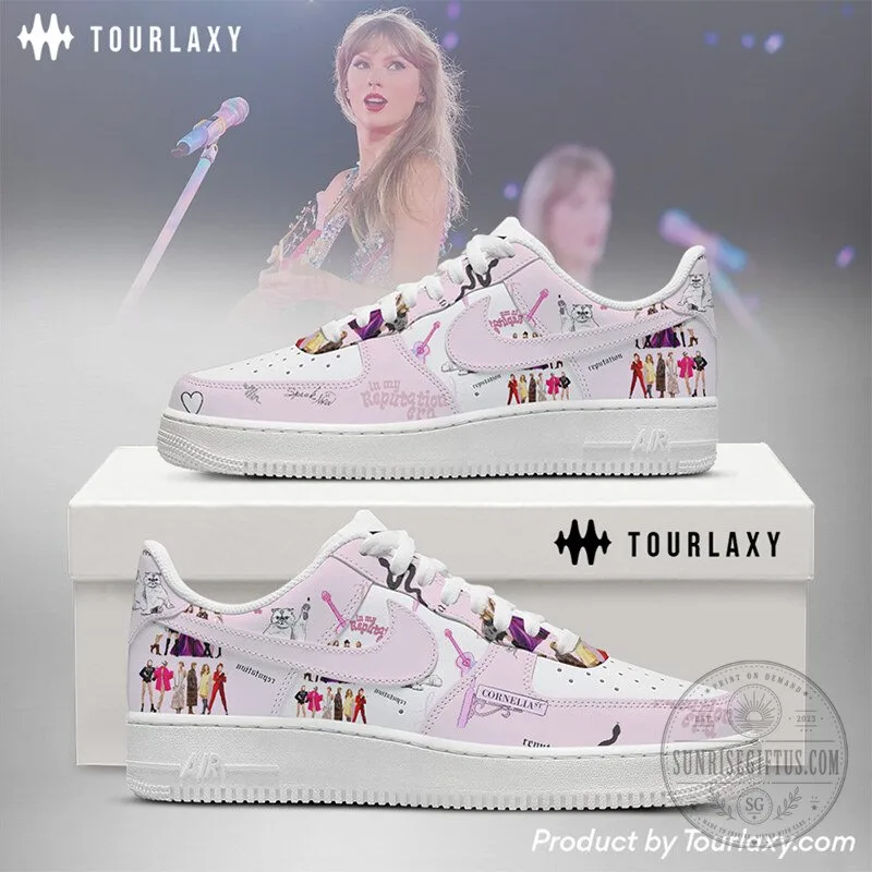 Taylor Swift Eras Tour Pink Custom Sneakers for Women 4 Taylor Swift Eras Tour Pink Custom Sneakers for Women