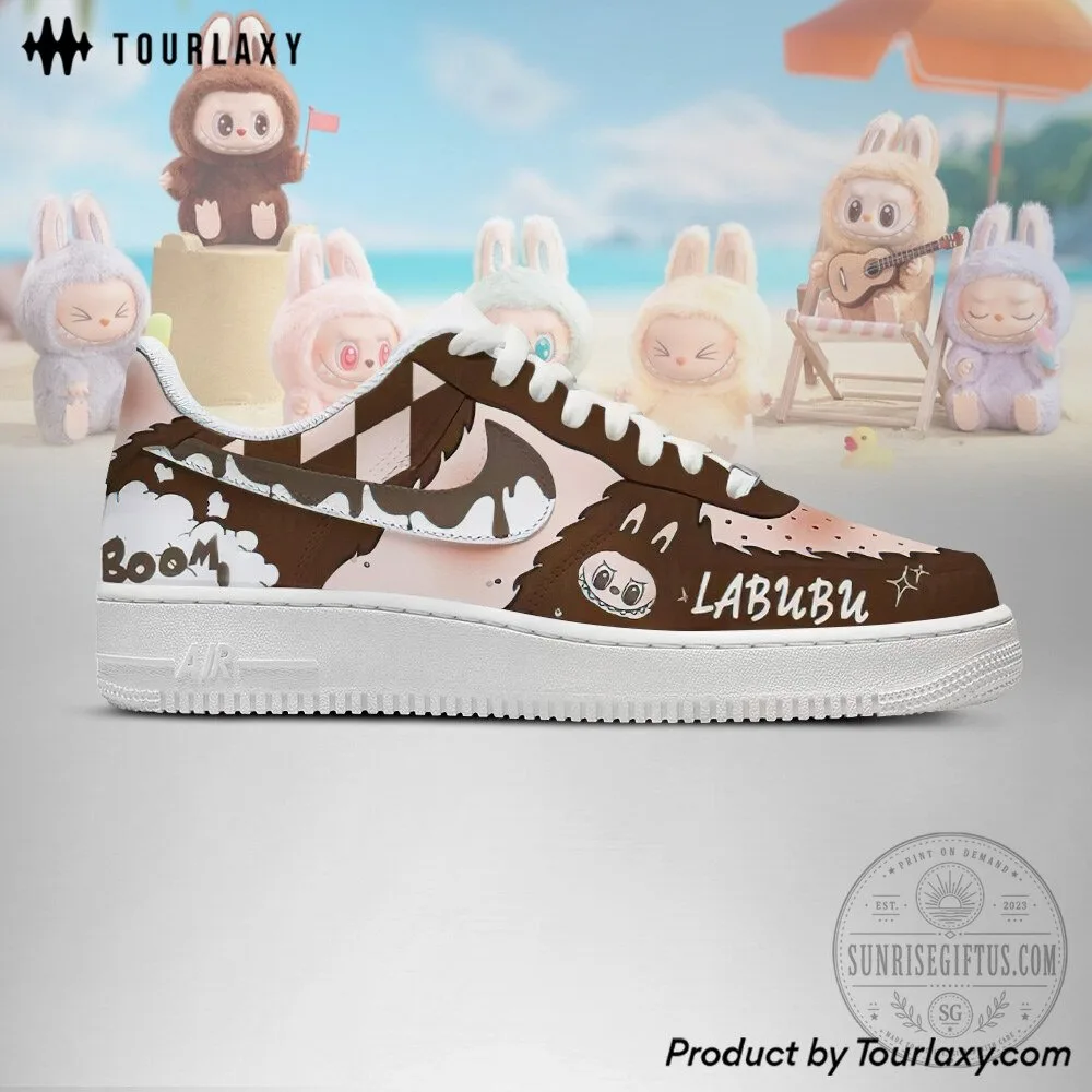 Labubu Chestnut Cocoa Chocolate Pattern Custom Designed Sneakers 9 Labubu Chestnut Cocoa Chocolate Pattern Custom Designed Sneakers