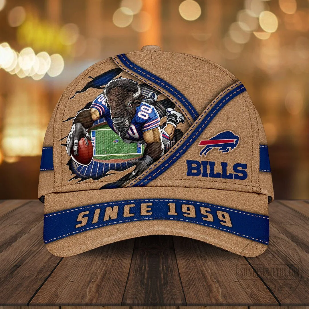 Buffalo Bills American Football Team Mascot Since 1959 Cap Hat 2 Buffalo Bills American Football Team Mascot Since 1959 Cap Hat