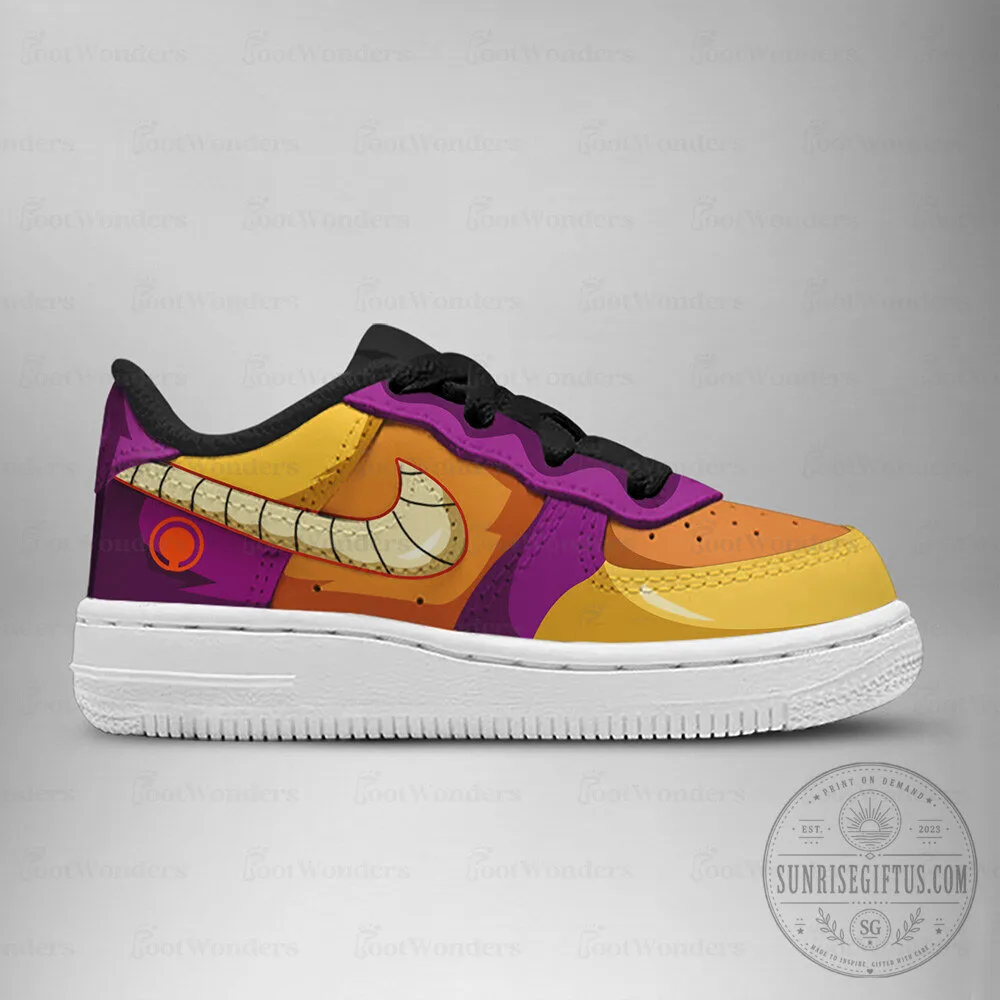 Dragon Ball Z Orange Piccolo Custom Anime Low Top Sneakers 8 Dragon Ball Z Orange Piccolo Custom Anime Low Top Sneakers