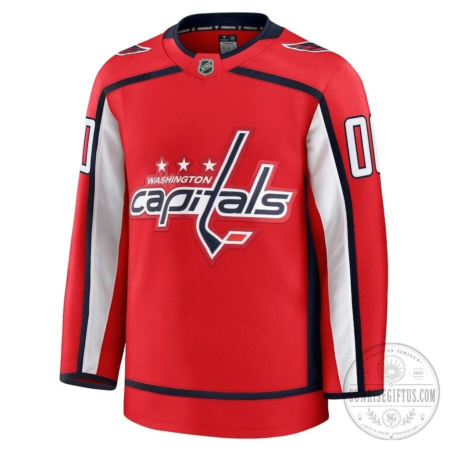 Washington Capitals NHL Red Home Hockey Jersey 6 Washington Capitals NHL Red Home Hockey Jersey