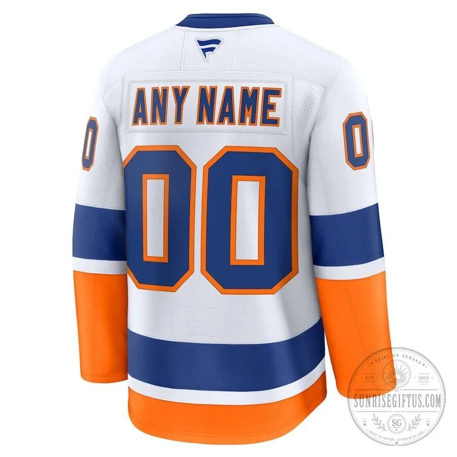 New York Islanders Away Premium Custom National Hockey League Jersey 7 New York Islanders Away Premium Custom National Hockey League Jersey