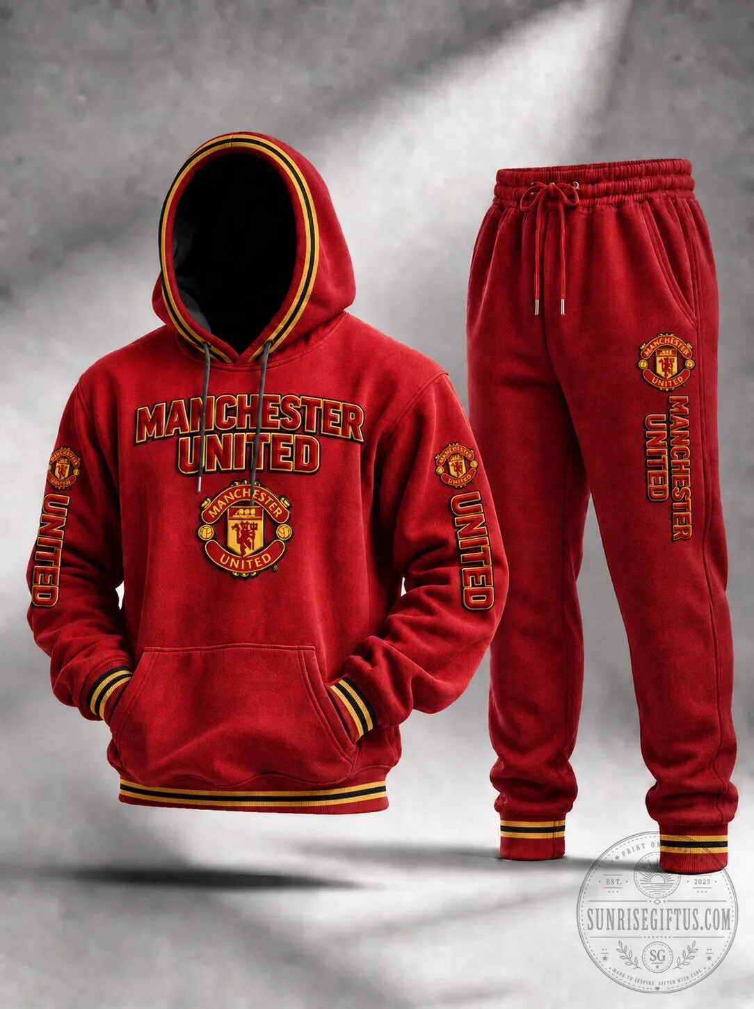 Manchester United Football Club Red Hoodie 5 Manchester United Football Club Red Hoodie